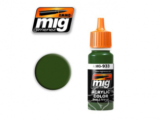 MIG peinture maquette 933 vert lumière base Russe 4BO (AK-032)