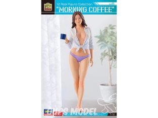 Hasegawa maquette figurine 52438 Collection de 12 figurines réelles n° 43 Café du matin 1/12