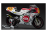 Hasegawa maquette moto 21707 YAMAHA YZR500 OW98 Roberts team lucky strike 1988 1/12