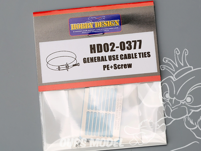 Hobby Design amélioration HD02-0377 Colliers de serrage 1/24