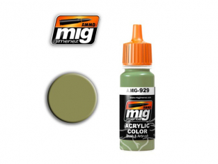 MIG peinture maquette 929 OLIVE DRAB brillant (AK-137)