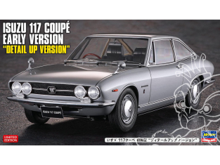 HASEGAWA maquette voiture 52439 Isuzu 117 Coupé, premier modèle Version détaillée 1/24