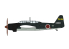 Hasegawa maquette avion 07550 Avion d&#039;attaque embarqué Aichi B7A2 Meteor Kai No. 21 Aircraft Factory, 752nd Air Group 1/48