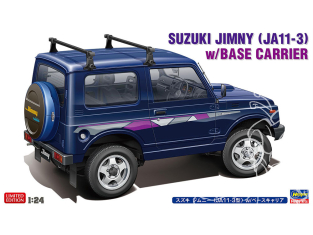 Hasegawa maquette voiture 20744 Suzuki Jimny (JA11-3) avec Galerie 1/24