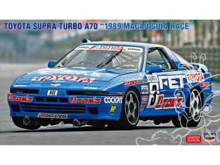 Hasegawa maquette voiture 20752 Toyota Supra Turbo A70 "1989 Macao Guia Race 1/24
