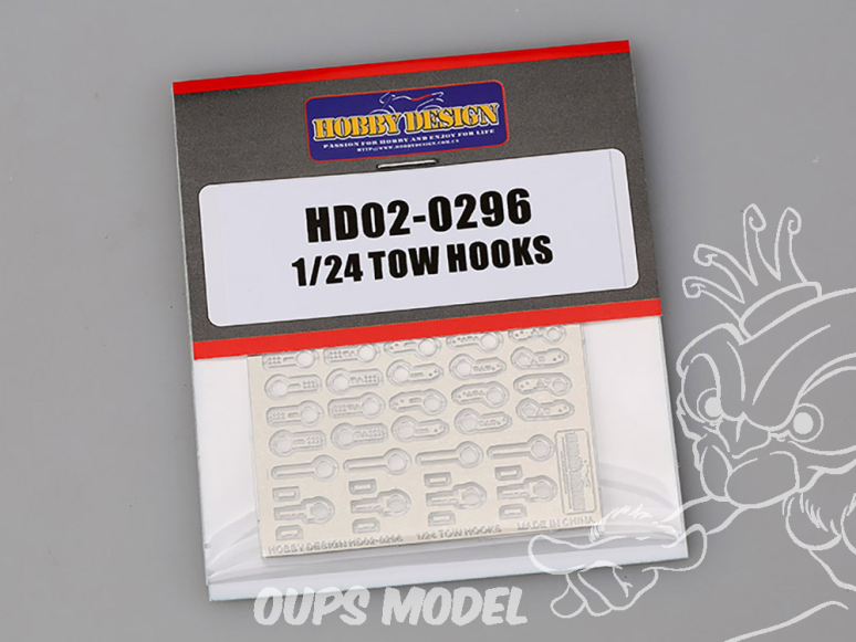Hobby Design amélioration HD02-0296 Crochets de remorquage 1/24