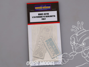 Hobby Design amélioration HD02-0219 Ferrari F12 Berlinetta Fujimi 1/24