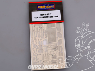 Hobby Design amélioration HD02-0212 Ferrari 599 GTO Revell 1/24