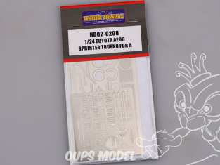 Hobby Design amélioration HD02-0208 Toyota AE86 Sprinter Trueno Aoshima 1/24