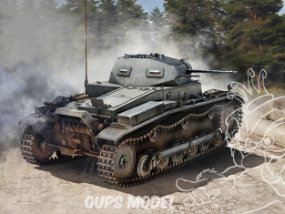 IBG maquette militaire 35075 Pz.Kpfw. II Ausf. Char léger allemand a1 1/35