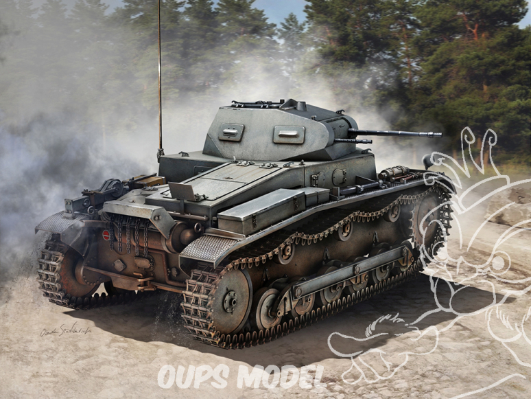 IBG maquette militaire 35075 Pz.Kpfw. II Ausf. Char léger allemand a1 1/35