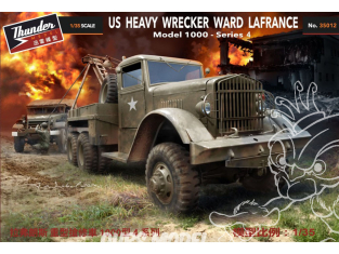Thunder Model maquette militaire 35012 US Heavy Wrecker Ward LaFrance M1000, series 4 1/35