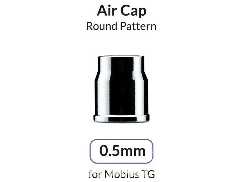 Gaahleri aérographe 44117 Capuchon de buse d'aérographe 0,5mm pour GHPM-Mobius TG Premium Series