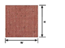 PLASTRUCT 91640 Tuile espagnole en feuille d'argile rouge 1,6x76x76mm 1piéces 1/200 N