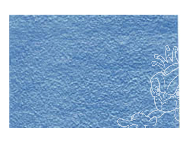 PLASTRUCT 91801 FEUILLE D'EAU BLEUE CALME 0,5x210x144mm 1piéces