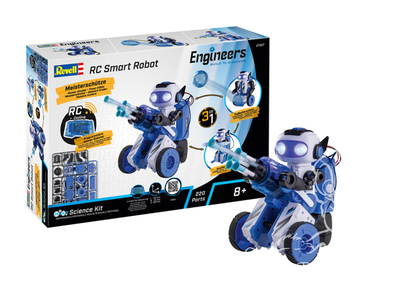 REVELL 21307 RC Smart Robot 3in1