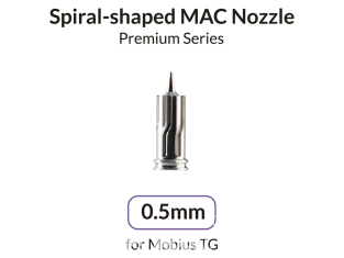 Gaahleri aérographe 44124 Buse 0,5mm en spiral pour GHPM-Mobius TG Premium Series