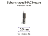 Gaahleri aérographe 44124 Buse 0,5mm en spiral pour GHPM-Mobius TG Premium Series