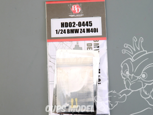 Hobby Design amélioration HD02-0445 Bmw Z4 M40i Meng 1/24