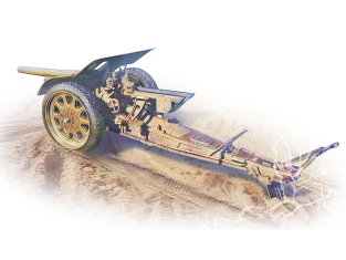 Ace Maquettes Militaire 72594 Cannone da105/28 Ruote Electron 1/72