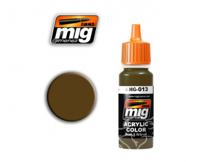 MIG peinture authentique 013 RAL8000 GELBBRAUN (AK-702)