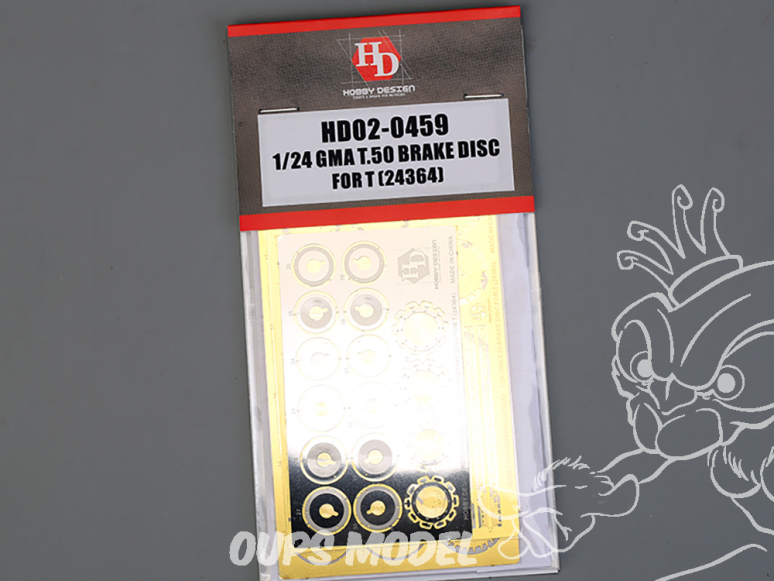 Hobby Design amélioration HD02-0459 GMA T.50 Disques de frein Tamiya 1/24