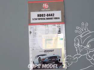 Hobby Design amélioration HD02-0442 Toyota 2000GT Aoshima 1/24