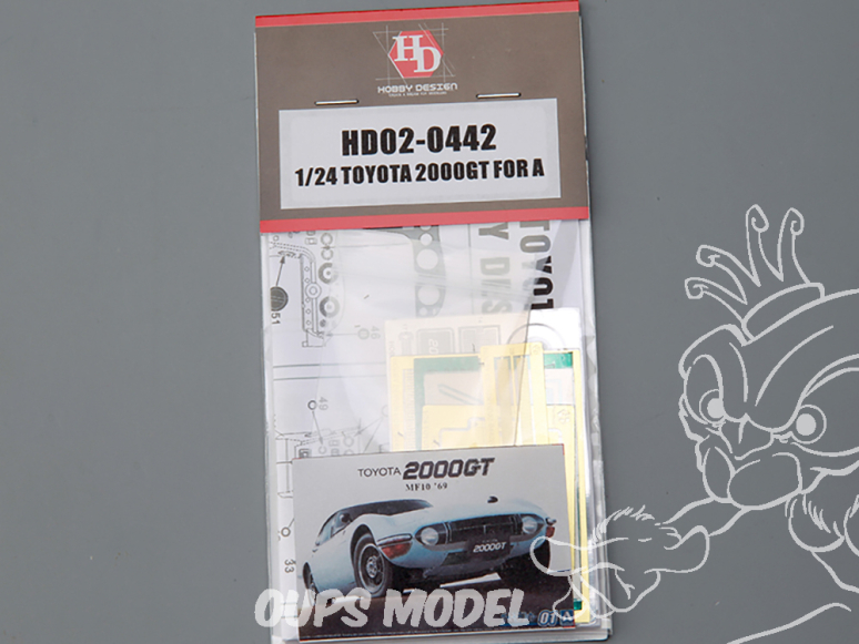 Hobby Design amélioration HD02-0442 Toyota 2000GT Aoshima 1/24