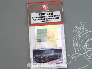 Hobby Design amélioration HD02-0441 Nissan Sunny Truck (GB122) "Late Version" w/ chin spoiler Hasegawa 1/24