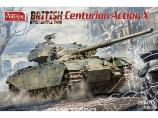 Amusing maquette militaire 35A071 Centurion Action X 1/35