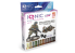 MIG peinture IONIC 1202 Set Armée Allemande uniformes &amp; Splittermuster camouflage 12 x 20ml