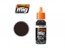 MIG peinture authentique 033 CAOUTCHOUC ET PNEUS (AK-720) 17ml