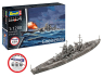 revell maquette bateau 75181 Model Set Gneisenau inclus peintures principale colle et pinceau 1/1200