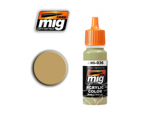MIG peinture authentique 036 Poussière (AK-723)