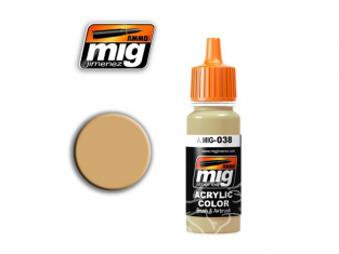 MIG peinture authentique 038 Bois clair (AK-730)