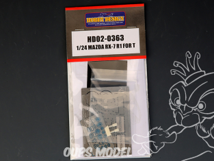 Hobby Design amélioration HD02-0363 Mazda RX-7 R1 Tamiya 1/24