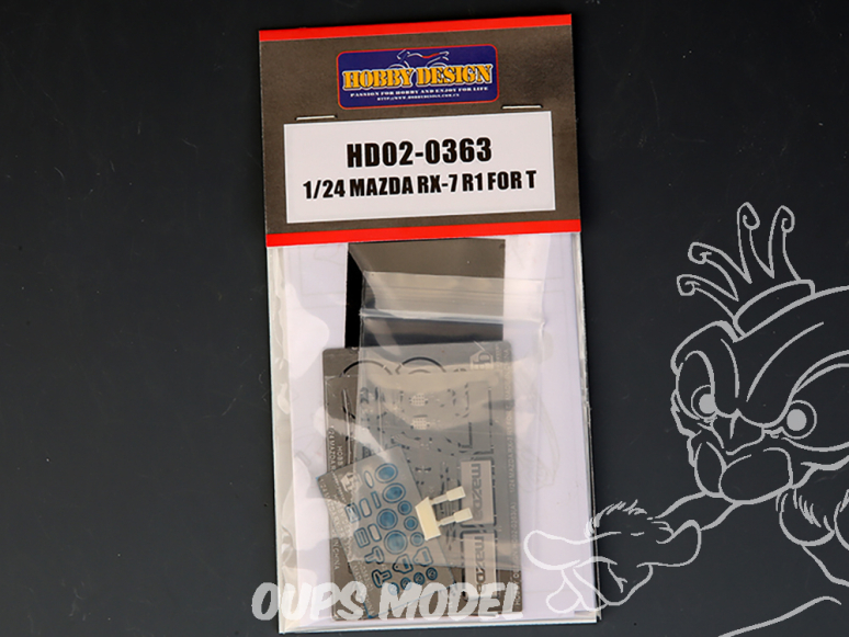 Hobby Design amélioration HD02-0363 Mazda RX-7 R1 Tamiya 1/24
