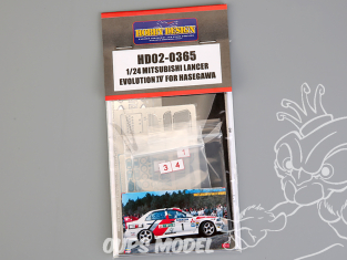Hobby Design amélioration HD02-0365 Mitsubishi Lancer Evolution IV Hasegawa 1/24