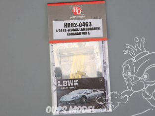 Hobby Design amélioration HD02-0463 LB-Works Lamborghini Huracan Aoshima 1/24