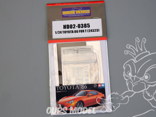 Hobby Design amélioration HD02-0385 Toyota 86 Tamiya 1/24