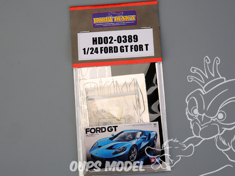 Hobby Design amélioration HD02-0389 Ford GT Tamiya 1/24