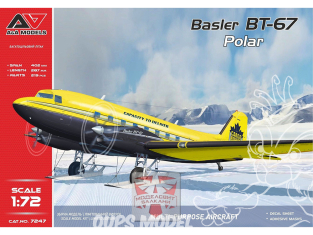 AA Models maquette avion 7247 Basler BT-67 POLAR avec ski 1/72