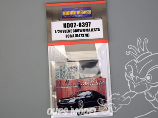 Hobby Design amélioration HD02-0397 Vlene Crown Majesta Aoshima 1/24