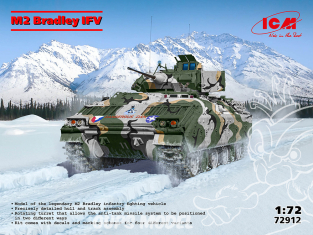 Icm maquette militaire 72812 RM2 Bradley IFV 1/72