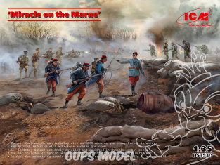 Icm maquette militaire DS3530 Miracle sur la Marne 1/35