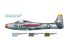 ITALERI maquette avion 1321 F-84G Thunderjet 1 deco française 1/72