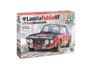 Italeri maquette voiture 3670 Lancia Fulvia HF Rally 1/24