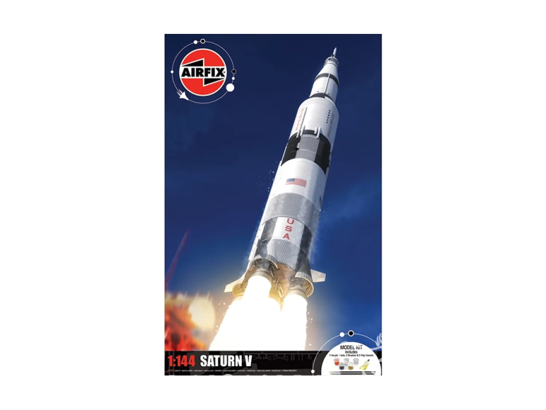 Airfix maquette espace A50201 Saturn V Gift Set 1/144
