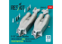 ResKit avion RSU48-0423 Nacelles B-1B prises d&#039;air et tuyères d&#039;échappement précoces kit Revell impression 3D 1/48