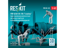 ResKit Figurine RSF48-0162 Plateforme maintenance moteur PBY-5/5A/OA-10A Catalina équipe de service kit Revell Hasegawa 1/48